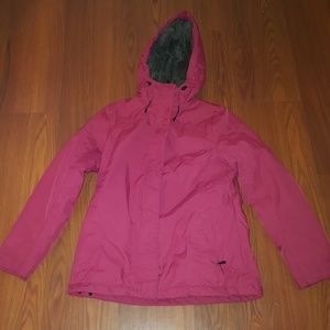 LL Bean Fleece Lined Winter Coat